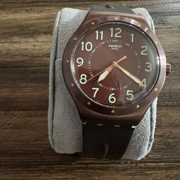 Swatch logo COPPER TIME YWC100 - Picture 1 of 3
